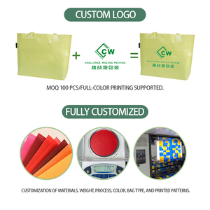 Oem/ODM bán buôn thân thiện với môi có thể tái chế gấp không dệt hàng tạp hóa mua sắm túi tùy chỉnh nhiều lớp không dệt Túi cho siêu thị - Product Image 2