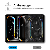 Protection d'écran en verre trempé anti-rayures 9H 2.5D 0,3 mm HD anti-graisse pour iPad Pro 13/Air 13 11e génération M2/M3/M4/M5, verre AGC japonais 99%