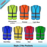 Gilet de sécurité réfléchissant vert fluorescent haute visibilité imprimé sur mesure pour événements et activités promotionnelles avec logo personnalisé