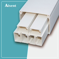 Goulotte de protection de câbles électriques rigides en PVC - Résistante aux UV, ignifuge et sans halogène