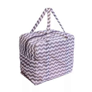 Bolso de mano de refuerzo <span class=keywords><strong>sin</strong></span> espalda de moda Bolso de viaje plegable y con cierre de cremallera Hecho de tela de poliéster - Product Image 4