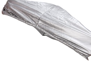 Funda Impermeable para Mesa de Billar/Snooker de PVC Plateado de 7 Pies de Tamaño Premium en Venta - Product Image 3