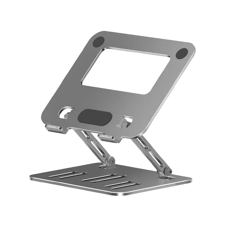 Neues Design Laptop-Ständer 2024 Heimbüro faltbarer Laptop-Ständer Schreibtisch Notizbuch Computerhalterung günstiges Metall Laptop-Ständerhalterung