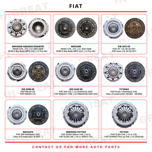 Kits de Embrague Perfect Fit Auto Parts, Cubierta de Embrague, Disco de Embrague 120040610 320050310 55233470 para Fiat Panda, Punto, Panda Mito, <span class=keywords><strong>Ypsilon</strong></span> - Product Image 6