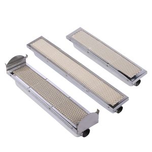 <span class=keywords><strong>Plaque</strong></span> pour brûleur à gaz poreux, réfractite infrarouge en nid d'abeille céramique en acier inoxydable naturel 220V 10W grils à gaz Jiuzhou - Product Image 4