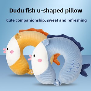 Dudu Fish <span class=keywords><strong>U</strong></span>-förmiger Memory Foam Umwelt freundliches leichtes Reise kissen für 0-24 Monate Auto fahrten Kreatives Geschenk - Product Image 2
