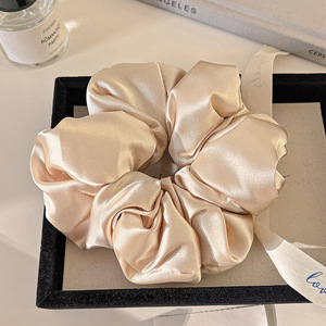 Chouchous en soie pour cheveux bouclés, nouveau design, logo personnalisé, grands, doux, rembourrés en coton PP - Product Image 5