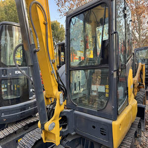 Эксплуатированный гидравлический гусеничный экскаватор Kobelco SK55SRX, 5 5-тонный мини-экскаватор, японский оригинальный, низкие часы, хорошее состояние, резиновые гусеницы - Product Image 4