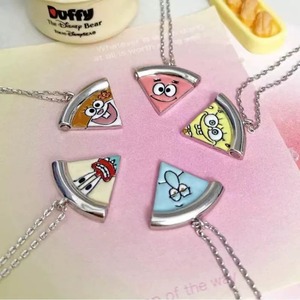 SpongeBob SquarePants Patrick yıldız Squidward kombinasyonu kolye moda kolye kızlar için mükemmel doğum günü hediyeleri hediyelik eşya - Product Image 1