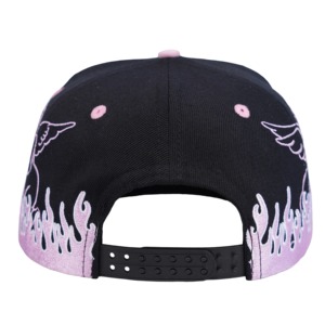 Casquette de baseball TCAP Chine à 5 panneaux en acrylique et laine avec broderie personnalisée et perles - Product Image 6