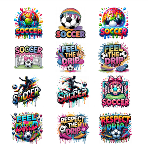 Lettere e Numeri per Maglie da Calcio, Trasferibili in Vinile DTF, Adesivi Termoadesivi per <span class=keywords><strong>Nomi</strong></span> e Numeri di Giocatori - Product Image 2