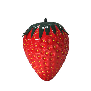 Banc de jardin en fibre de verre, sculpture de fruits, design kiwi, mobilier de parc moderne, durable, style contemporain, 2 places - Product Image 3