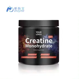 Novenzyme harga grosir Label pribadi Food Grade murni Creatine Monohydrate Powder 200 Mesh