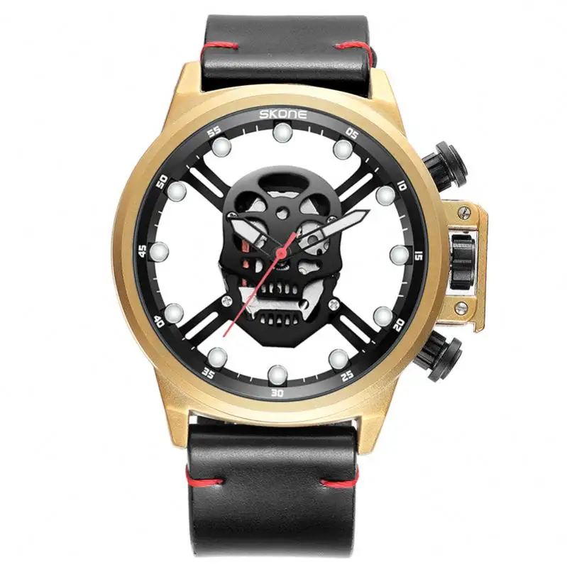 GOLDEN HOUR - Reloj de moda para hombre, elegante, minimalista, de cuarzo,  analógico, malla de acero inoxidable, impermeable, cronógrafo, para