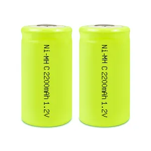 आपातकालीन प्रकाश किट के लिए JINTION NiMh C 2200mAh nimh रिचार्जेबल बैटरी ni-mh बैटरी 1.2v