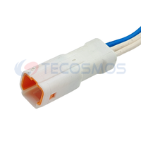 Connecteur de faisceau de câblage mâle 2 broches CT2 0166G pour Toyota