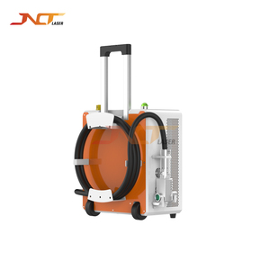 Hoạt động dễ dàng 500 watt xung laser làm sạch máy không có thiệt hại laser làm sạch gỉ và sơn máy cho Gỗ Kim Loại 300 Wát - Product Image 1