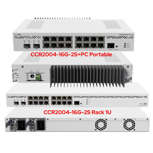Ikroroik CCR2004-16G-2S + igC 16 Gigabit <span class=keywords><strong>2</strong></span> Gigabit ORT ptical ORT Mart outer CCR2004-16G-2S exterior + PC - Product Image 1