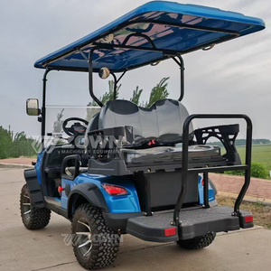 Carrito de Golf Utilitario Pequeño con Neumáticos Todoterreno Extra Grandes, Ideal para Transporte en Granjas y Campos de Golf - Product Image 5
