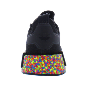 Chaussures Adidas NMD_R1 pour hommes Couleur : Noir/Multicolore 100% authentiques - Product Image 4