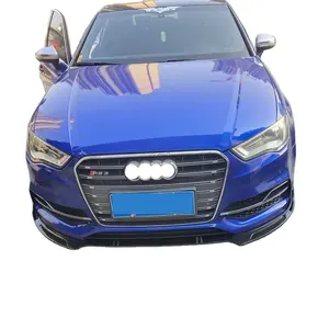 14-16 Audi S3 karbon fiber desen ön kürek modifikasyonu ve dekorasyon için uygun