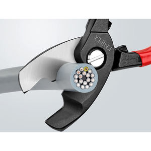 Tijeras para cables y alambres de doble filo Knipex, 200 mm - Product Image 2