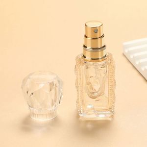 Small Batch Custom 3ml Crystal Glass <b>Perfume</b> <b>Bottles</b> Refillable Mini Geometric Spray Vials for Fragrance <b>Samples</b> - Product Image 4