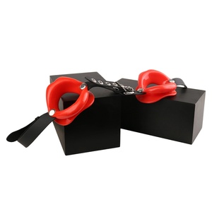 QKKQ Sujetador Sexy con Forma de Labios Rojos, Cubrepezones, Lencería Erótica BDSM para Transmisión en Vivo para Mujeres - Product Image 4