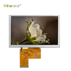 Wisecoco Câble d'écran personnalisé Interface de luminosité 1280*720 Lvds 4 pouces lcd tft
