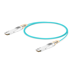 1m (3ft) 400G QSFP-DD à 2x200G QSFP56 Active Direct Attach Copper Breakout Cable - Product Image 5