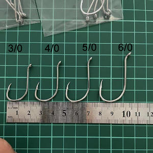 Nouveau crochet de pêche de bec de poulpe en acier inoxydable OEM 8211ss avec produits compétitifs barbelés Gama <span class=keywords><strong>Katsu</strong></span> - Product Image 5