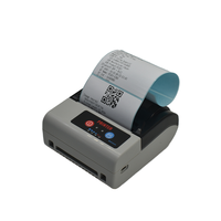 Imprimante thermique mobile pour étiquettes de 80 mm, compatible Android et iOS, sans fil, Bluetooth, petite machine à reçus avec coupe-papier automatique