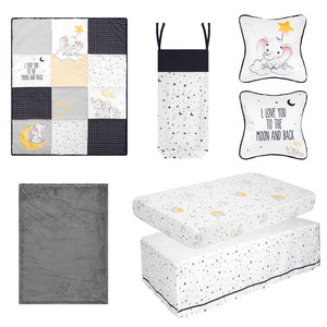3 pz vari Set di biancheria da letto leggera leggera per neonati - Product Image 4