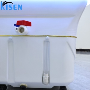 Bac à shampoing portable sans tuyauterie en acrylique KISEN, lavabo pour le lavage des cheveux avec circulation d'eau, évier à shampoing avec réservoir d'eau - Product Image 5