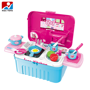 Set da Cucina Giocattolo 3 in 1 <span class=keywords><strong>per</strong></span> Bambine con Valigia in Plastica - Product Image 2