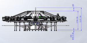 50*70cm Pallet Kích thước mười màu sắc hai mươi hai Bảng tự động màn hình máy in cho vải phẳng mục - Product Image 4