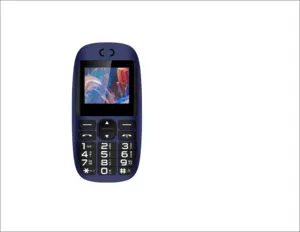 英台免提蓝牙日报1.77英寸小型2g手机迷你手机手机，带sos按钮双卡真键盘电话
