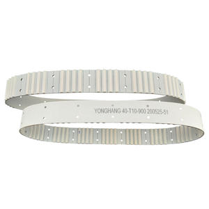 Courroie de distribution sans fin en PU YONGHANG résistante à l'huile T10 (pas de 10 mm) avec trous perforés pour machines et impression - Product Image 1