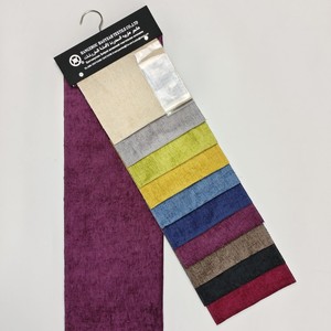 <span class=keywords><strong>Tissu</strong></span> en microfibre chenille 100% polyester de couleur unie, de haute qualité, à prix de gros, pour rideaux - Product Image 1