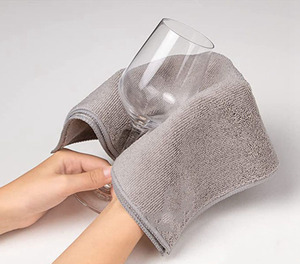 Serviette de cuisine en microfibre 300 g/m² écologique, 40x40 cm, séchage rapide, forte capacité de nettoyage, fournisseur chinois, prix abordable - Product Image 5