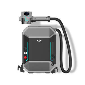 Équipement de nettoyage au laser à fibre portatif pour l'élimination de la <span class=keywords><strong>peinture</strong></span> sur métal et verre, utilisation extérieure portable avec une puissance de 500 W - Product Image 4