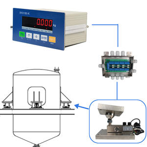 Échelle de <span class=keywords><strong>poids</strong></span> robuste de 5 à 10 tonnes RS485 Four Corners Load Cell Système de pesage réservoir PlC Module de pesage 4leg Silo Balances - Product Image 1