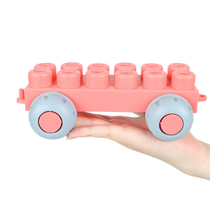 Bloques de juego de apilamiento coloridos y suaves para niños, juguetes sensoriales de bloques suaves para ensamblar, Diy - Product Image 5