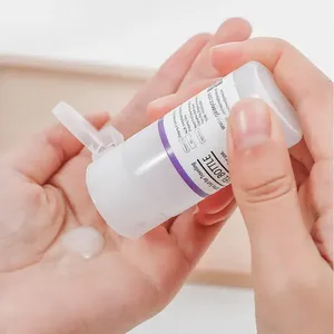 Bouteille à clapet, bouteille cosmétique à presser, bouteille en plastique pour nettoyant visage, bouteille pour tonique, bouteille pour lotion hydratante - Product Image 4