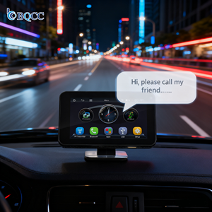 BQCC 4,7 "Carplay coche pantalla inteligente reproductor de vídeo Multimedia inalámbrico Carplay Android Auto Radio de coche para Apple Android ESTÉREO - Product Image 1
