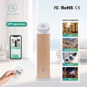 Mesin Diffuser, <span class=keywords><strong>Nebulizer</strong></span> Wifi komersial 1000ml aluminium Aroma pintar Label pribadi kustom untuk ruang besar - Product Image 5