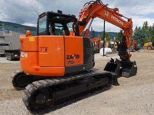 Performances de travail exceptionnelles, excavatrice Hitachi Zx75 d'occasion, excavatrice Hitachi Zx75 en stock - Product Image 4