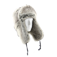 Gorro Ruso Ushanka Personalizado R1, Transpirable, de Piel, Estilo Aviador de la Unión Soviética para Invierno, Gorro Supplex para Viajes