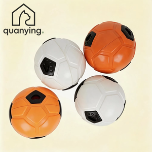 Dispensador <span class=keywords><strong>de</strong></span> Golosinas para Perros con Forma <span class=keywords><strong>de</strong></span> Balón <span class=keywords><strong>de</strong></span> Fútbol, Juguete Interactivo <span class=keywords><strong>de</strong></span> Rompecabezas, Comedero Lento para Perros Pequeños y Medianos - Product Image 1
