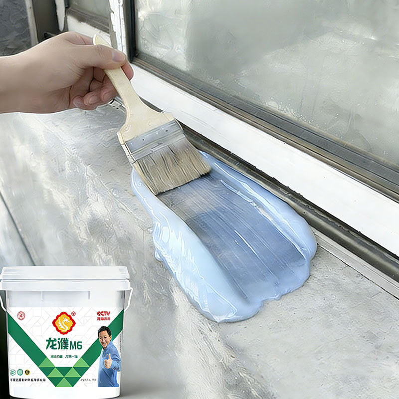 Transparent Waterproof Coating UV Resistant Acrylic